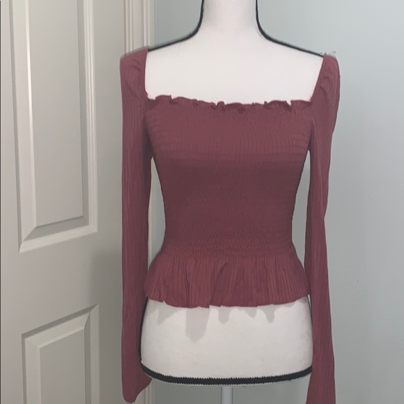gaze Tops - Gaze Stretchy Off The Shoulder Crop Top Boho Solid